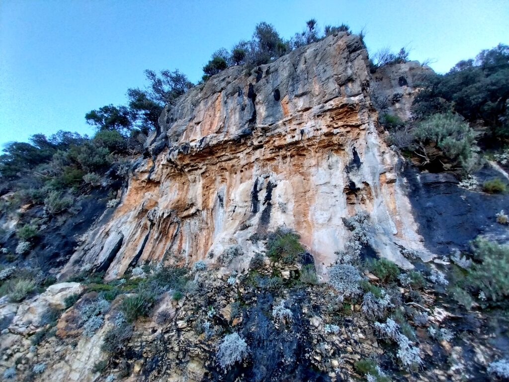 Rock Wall on the lycian Way