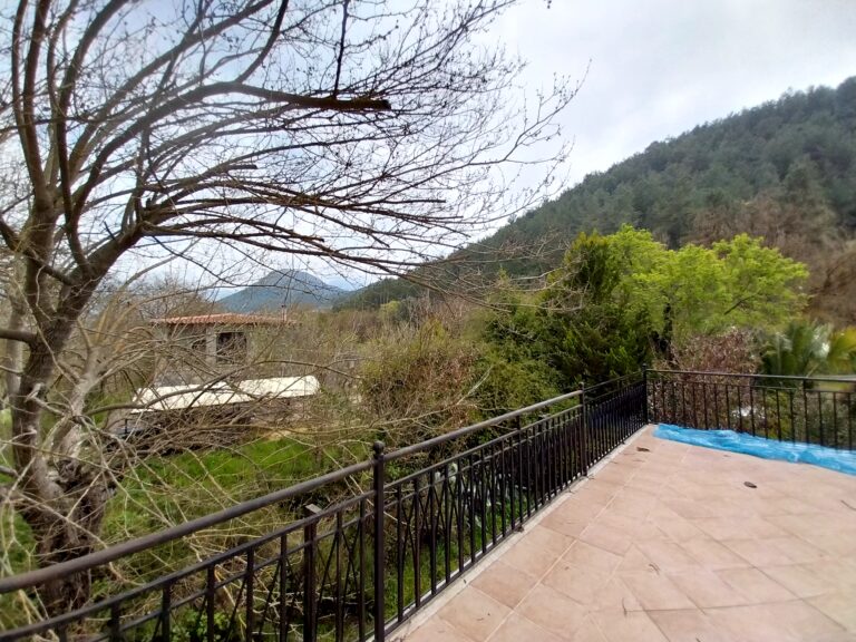 Beautiful view of Babadag, in Kayakoy, Turkey