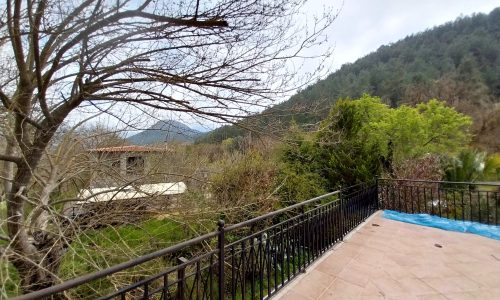 Beautiful view of Babadag, in Kayakoy, Turkey